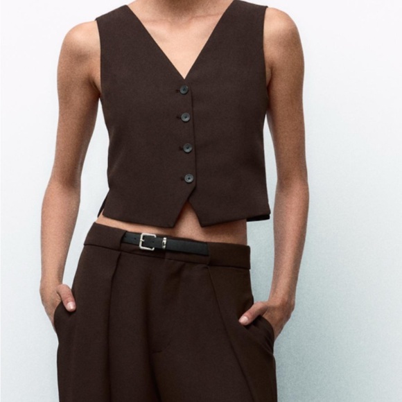 Zara Pinstriped vest - Picture 5 of 6